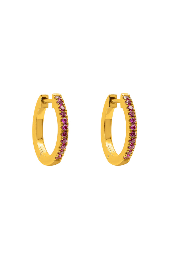 carisma January Carisma Birthstone Hoop Earring Set
