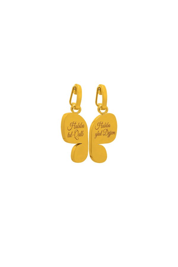 Carisma L-Aqwa Ħabiba Butterfly Wings Pendant Gift Set