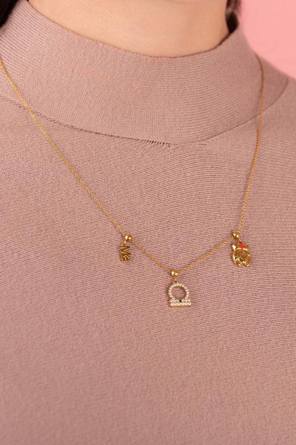 Carisma Libra Toggle Charm Pendant (September 23 - October 22)