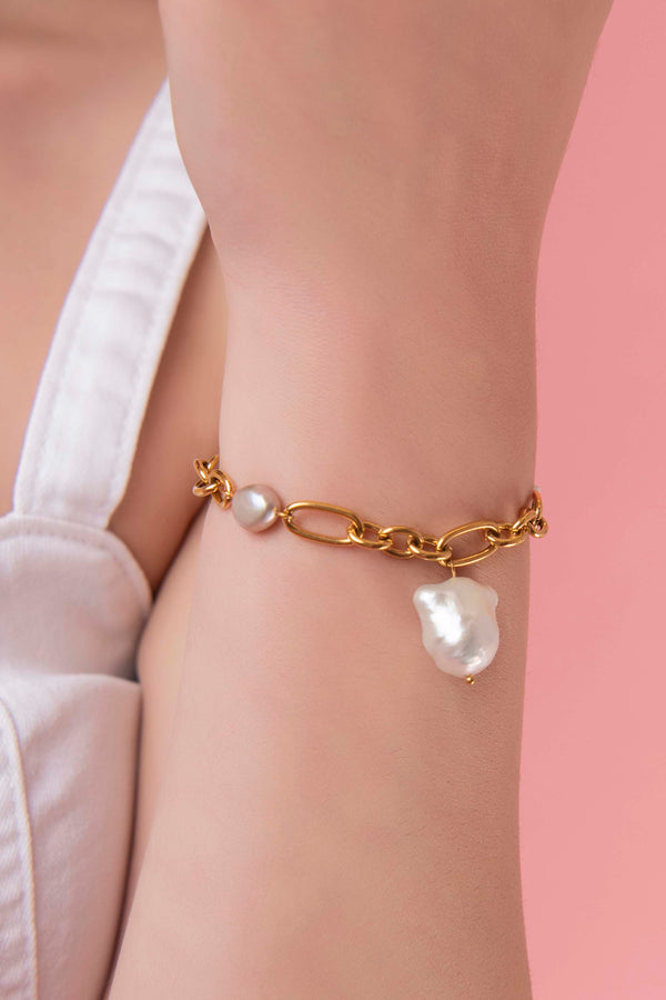 Carisma Link Perla Chain Bracelet & Necklace Gift Set