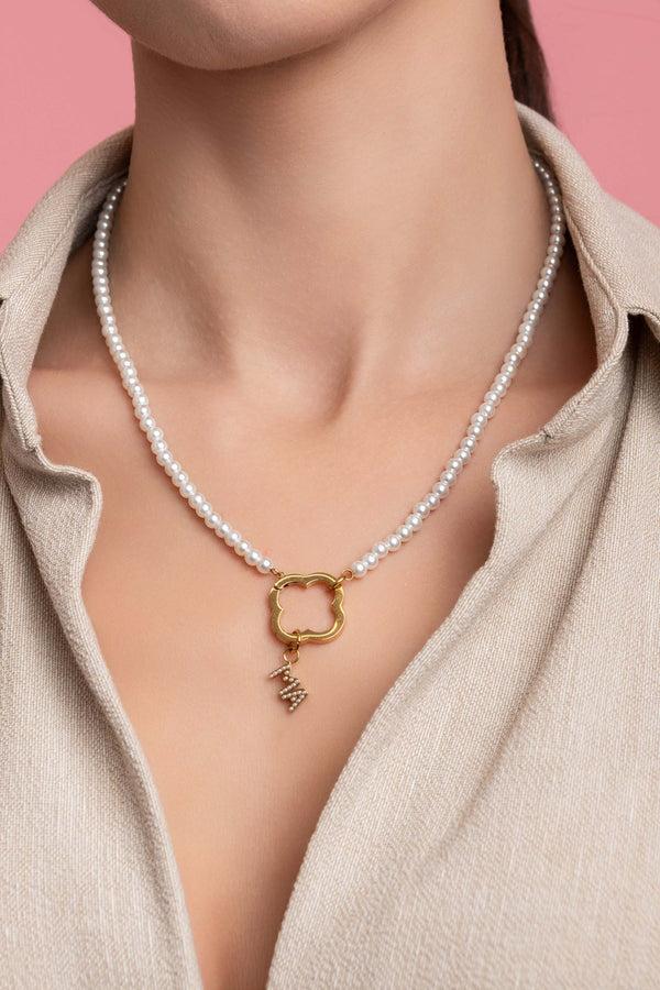 Carisma Pearl Charm Necklace & Ma/Nanna Pearl Pendant Gift Set