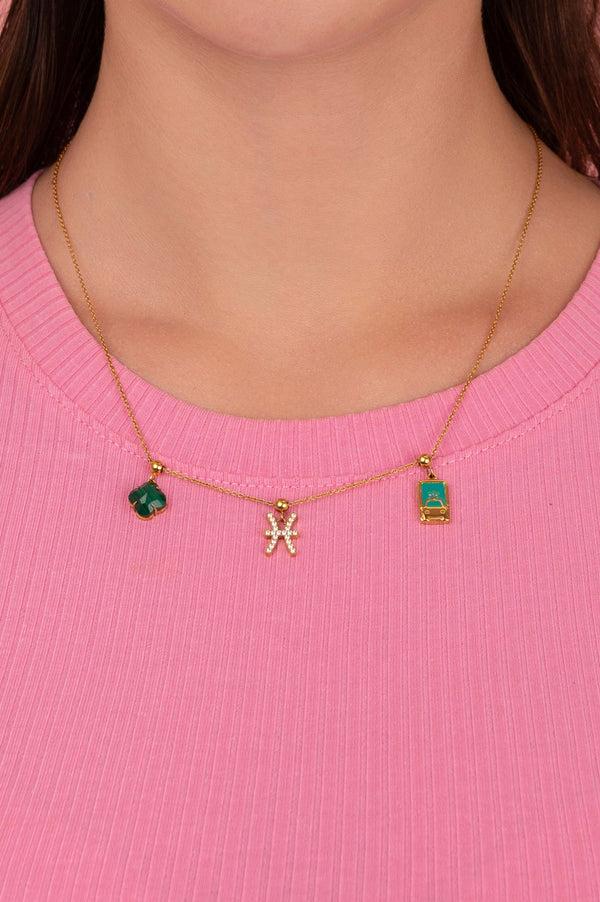 Carisma Pisces Toggle Charm Pendant (February 19 - March 20)