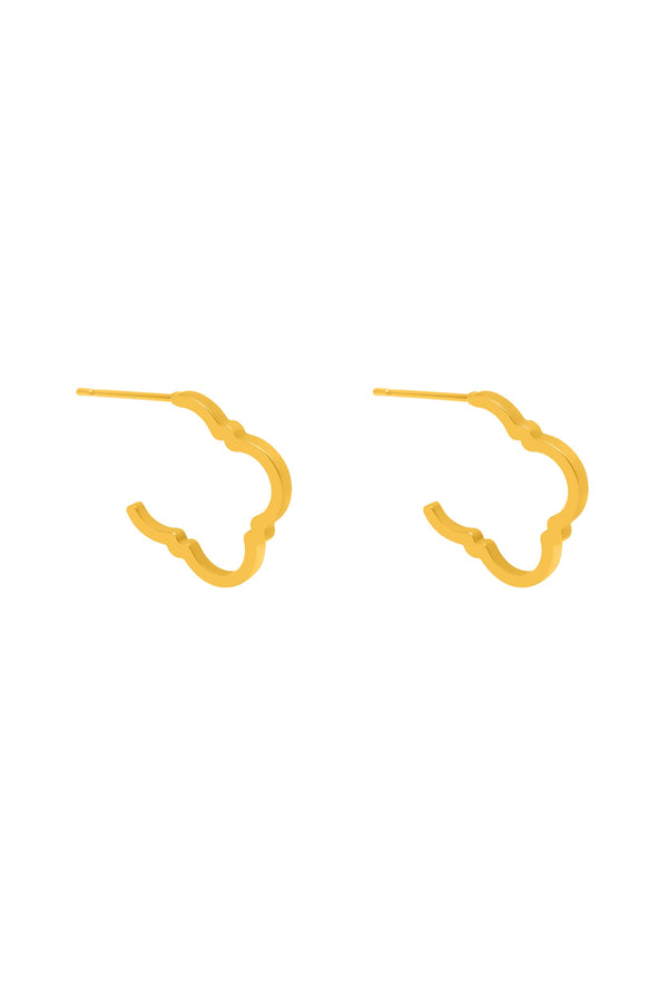 carisma Roberta's Carisma Logo Petite Hoop Earring Set