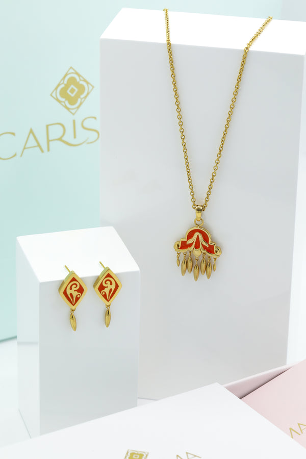 carisma San Gejtanu Pendant & San Filep Earrings Gift Set