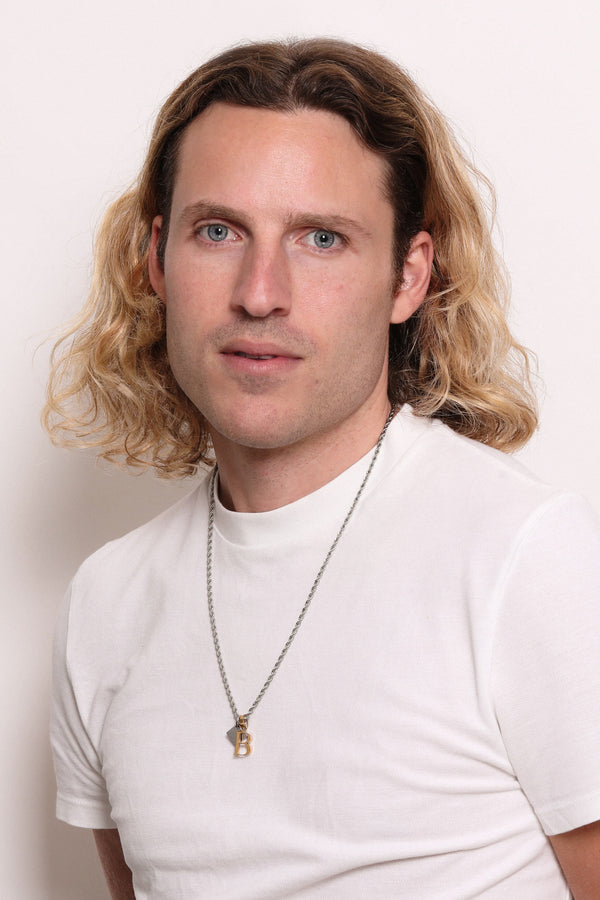 Carisma Silver Square & Carisma Letter Pendant Gift Set