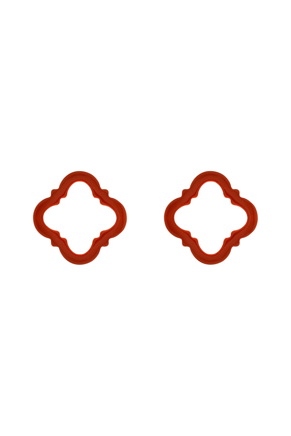 carisma Stone Station Red Carnelian Carisma Logo Earring Stone