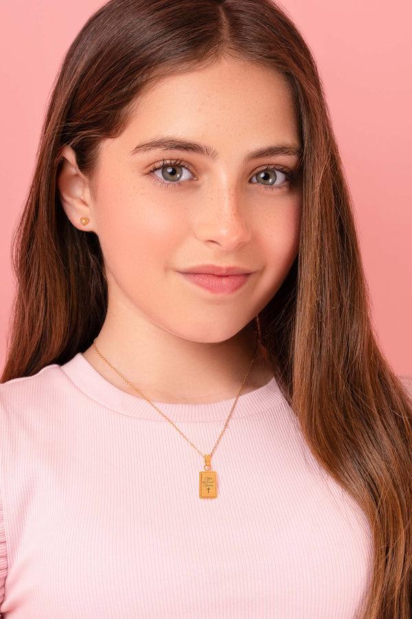 Carisma 'Tifkira Tal-Ewwel Tqarbina' Engravable Rope Pendant