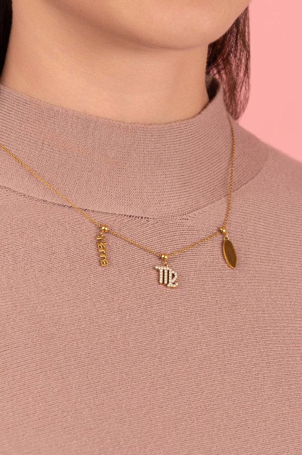 Carisma Virgo Toggle Charm Pendant (August 23 - September 22)
