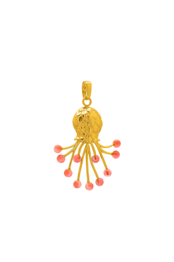 Carisma Widnet Il-Baħar Cat Eye Stone Pendant Earring Set