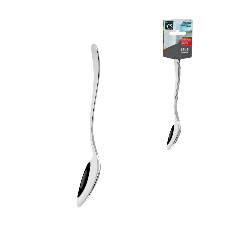 carl schmidt sohn ASUS Stainless Steel Coffee Spoon 3-pk
