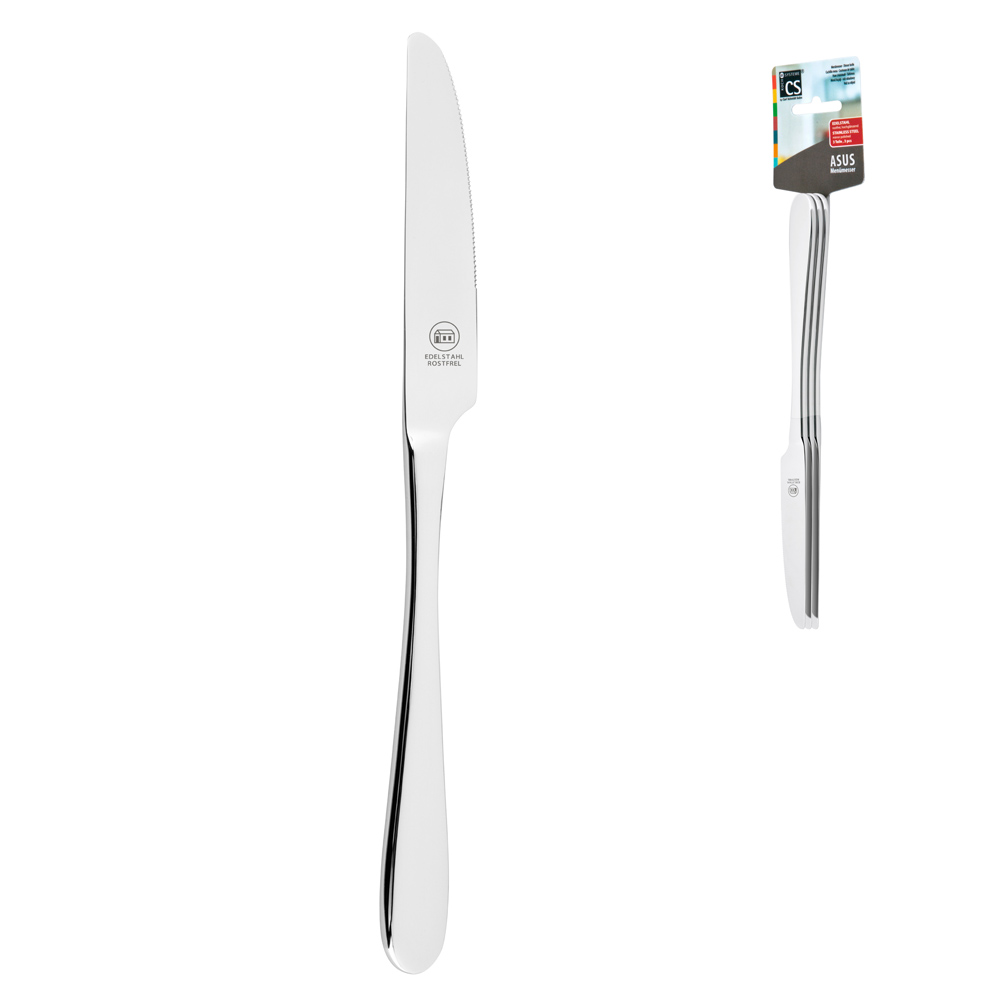 carl schmidt sohn ASUS Stainless Steel Dinner Knife 3-pk