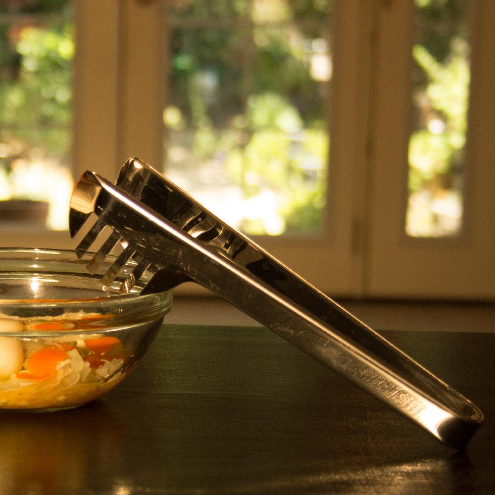 Carl Schmidt Sohn DA CAPO 9.25 Inch Stainless Steel Kitchen Tongs