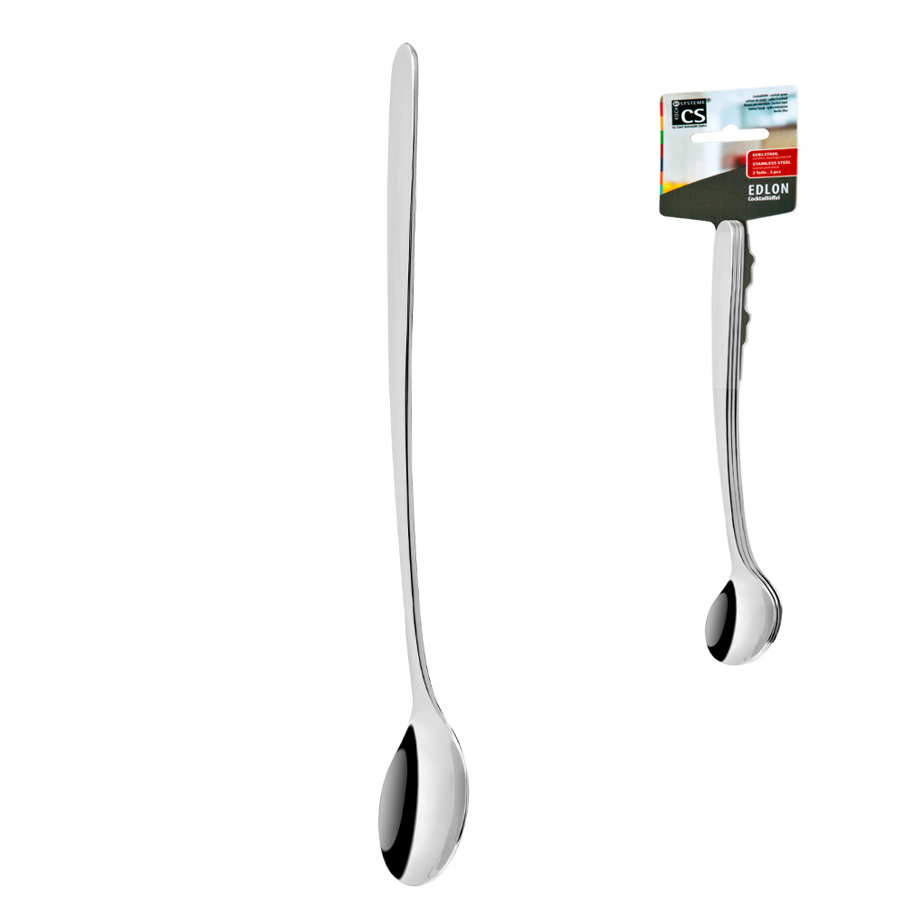 carl schmidt sohn EDLON Stainless Steel Cocktail Spoon 3-pk