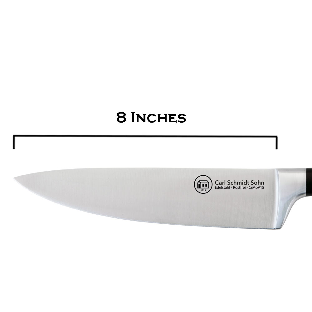 Carl Schmidt Sohn HERNE 8 Inch Chef Knife Stainless Steel