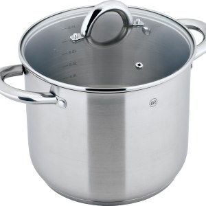 Carl Schmidt Sohn MIROW 9.5-inch Stainless Steel Stock Pot With Lid