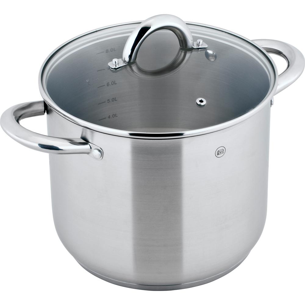 carl schmidt sohn MIROW 9.5-inch Stainless Steel Stock Pot with Lid