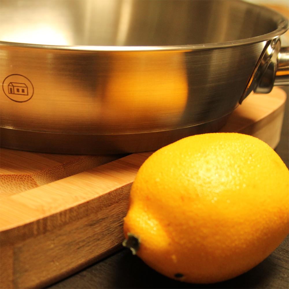 Carl Schmidt Sohn PRO-X 9.5 In. Stainless Steel Skillet
