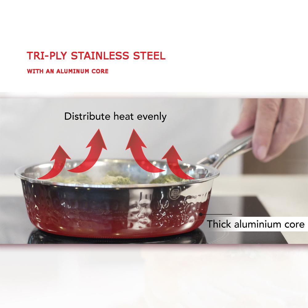 Carl Schmidt Sohn STERN 2.1 Qt. Tri-Ply Saucepan With Cover