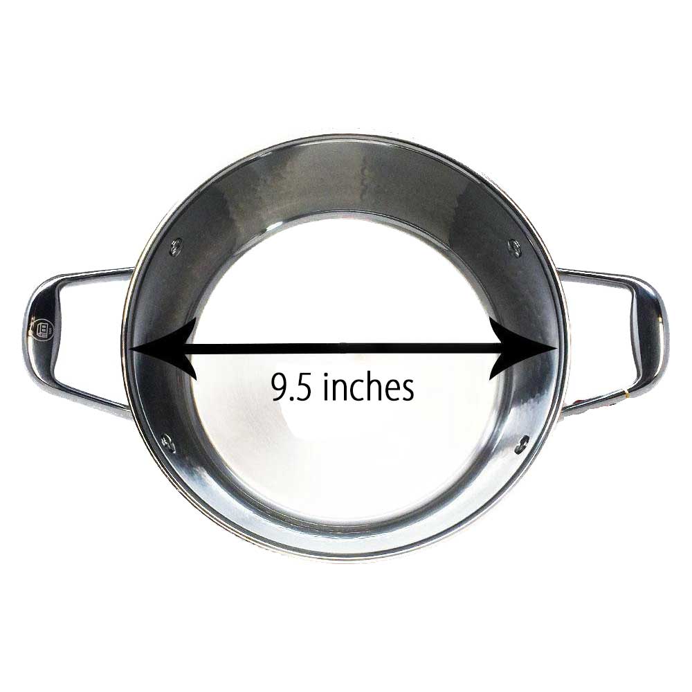 Carl Schmidt Sohn STERN 2.6 Qt. Tri-Ply Braiser With Lid