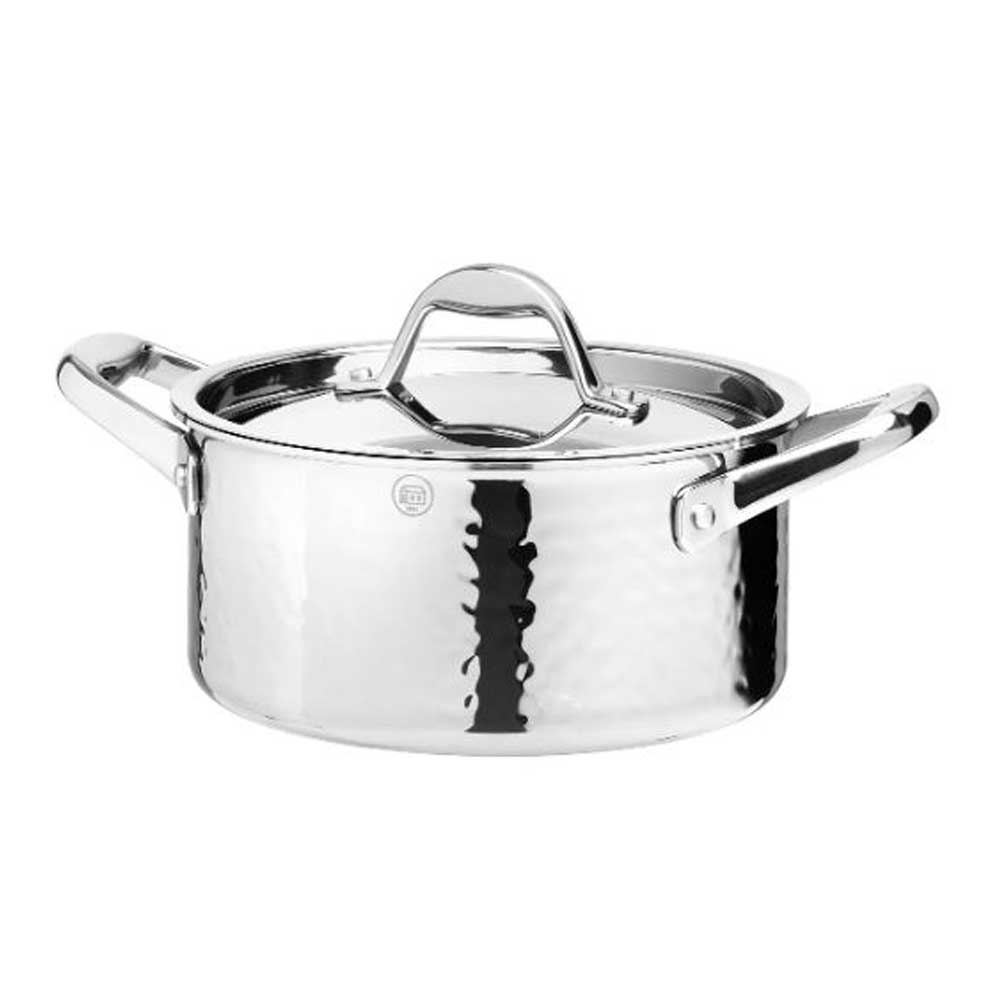 carl schmidt sohn STERN 3.2 Qt. Tri-Ply Stock Pot with Lid