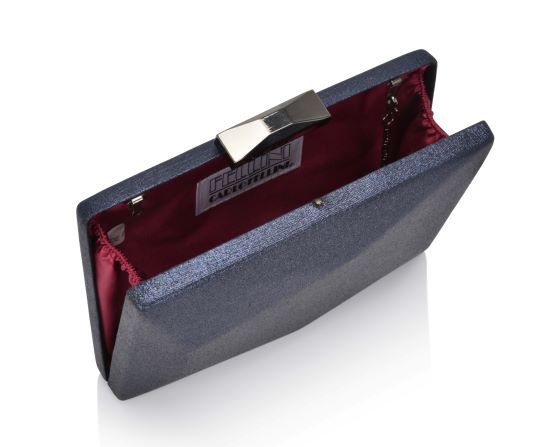 Carlo Fellini Carlo Fellini-Adele Rocky Metallic Clutch (75 19821) (navy)