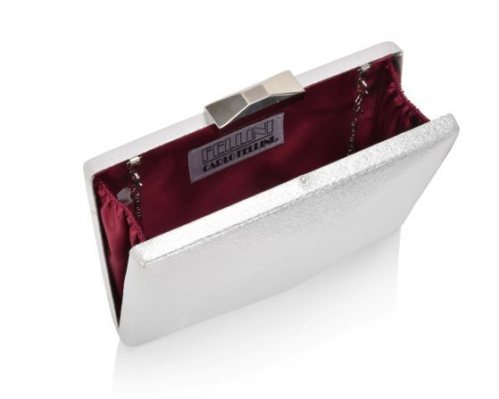 Carlo Fellini Carlo Fellini-Adele Rocky Metallic Clutch (75 19821) (silver)