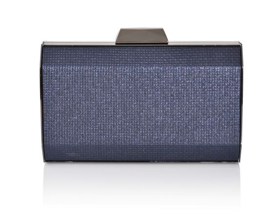 carlo fellini Carlo Fellini- Estrella Embellished Metal Frame Clutch (75 19969) (navy)