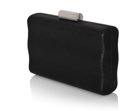 Carlo Fellini Carlo Fellini- Maz Minaudiere Box Clutch (75 19020)(Black)