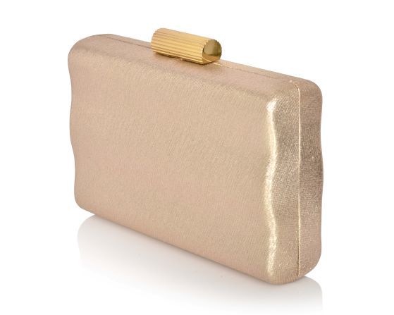 Carlo Fellini Carlo Fellini- Maz Minaudiere Box Clutch (75 19020)(gold)