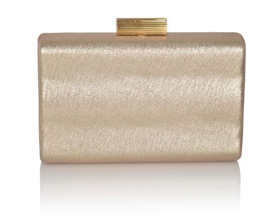 carlo fellini Carlo Fellini- Maz Minaudiere Box Clutch (75 19020)(gold)