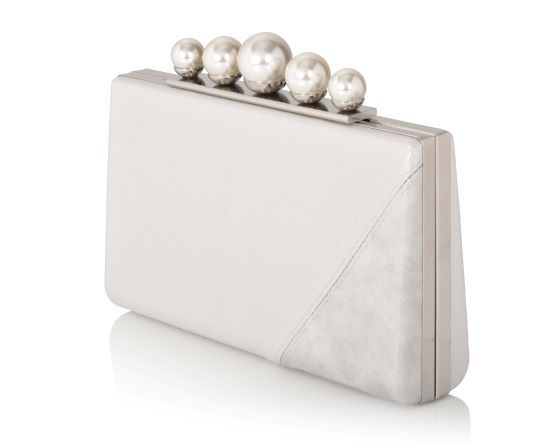 Carlo Fellini Carlo Fellini-Victoria Pearl Clutch (75 19940) (silver)