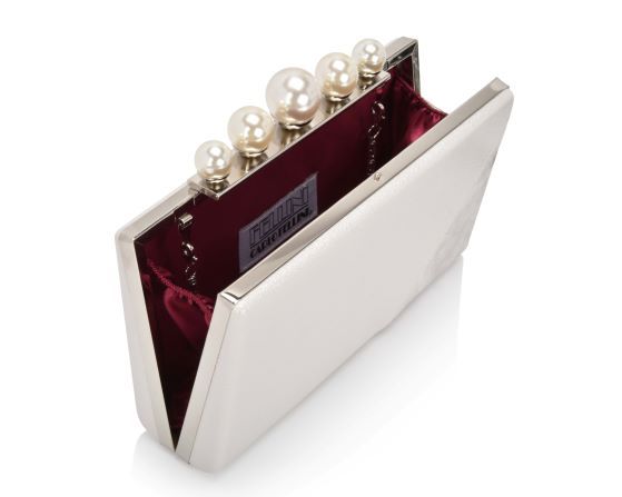Carlo Fellini Carlo Fellini-Victoria Pearl Clutch (75 19940) (silver)