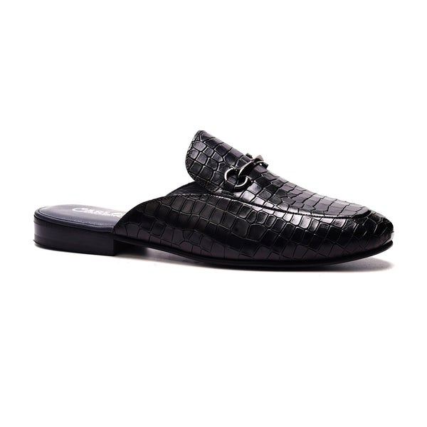 Carlos By Carlos Santana Apollo Bit Slide // Croco Black