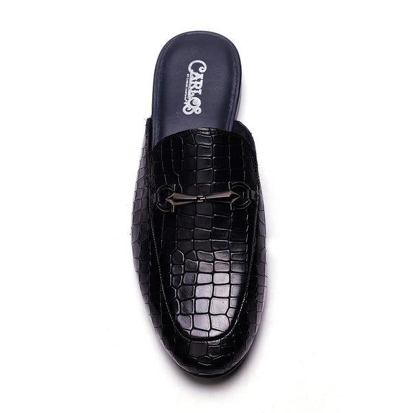 Carlos By Carlos Santana Apollo Bit Slide // Croco Black