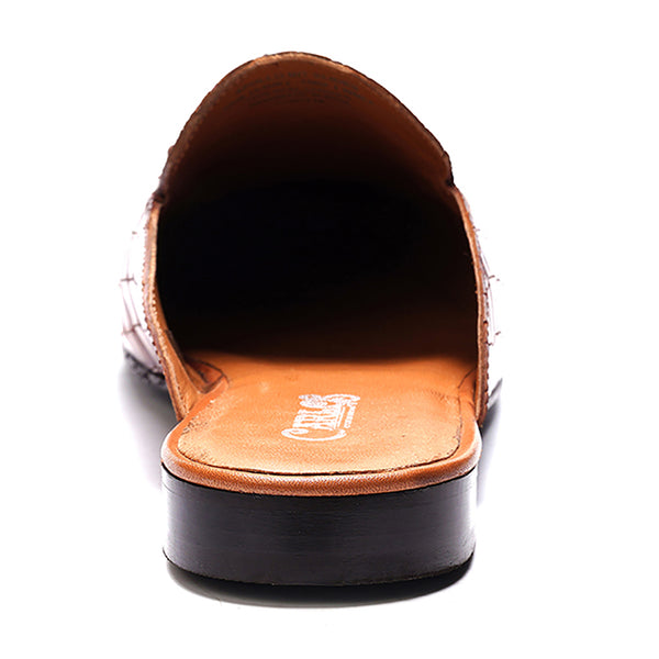 Carlos By Carlos Santana Apollo Bit Slide // Croco Tan