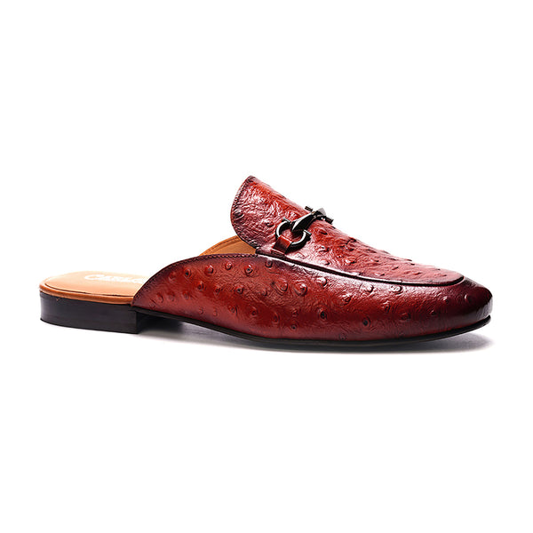 Carlos By Carlos Santana Apollo Bit Slide // Ostrich Tan