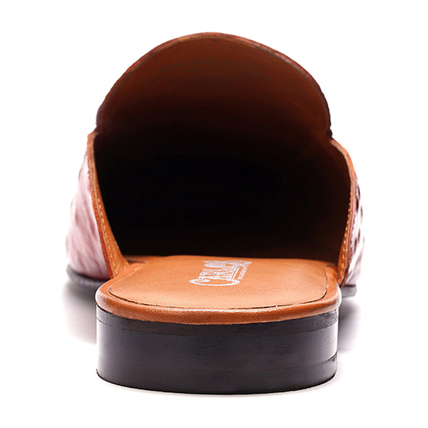 Carlos By Carlos Santana Apollo Bit Slide // Ostrich Tan