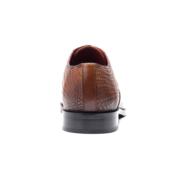 Carlos By Carlos Santana Arlo Cap Toe Oxford // Tan