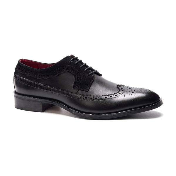 Carlos By Carlos Santana Felix Wingtip Shoe // Black