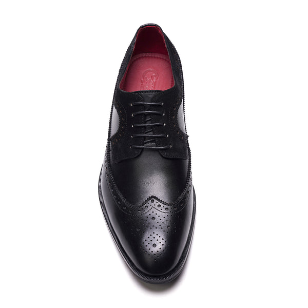 Carlos By Carlos Santana Felix Wingtip Shoe // Black