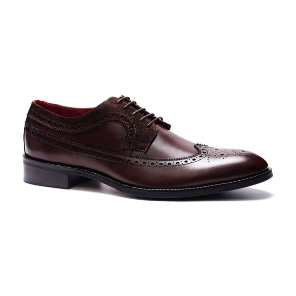 Carlos By Carlos Santana Felix Wingtip Shoe // Brown