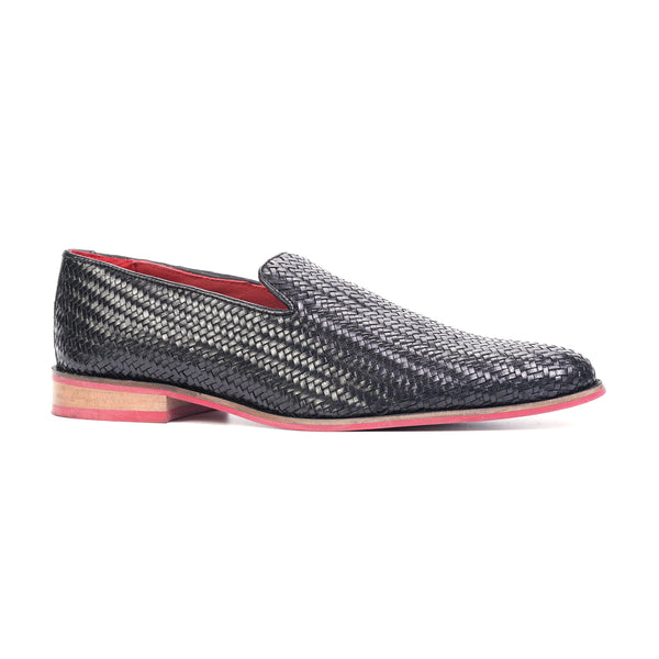 Carlos By Carlos Santana Gibson Weave Loafer // Black