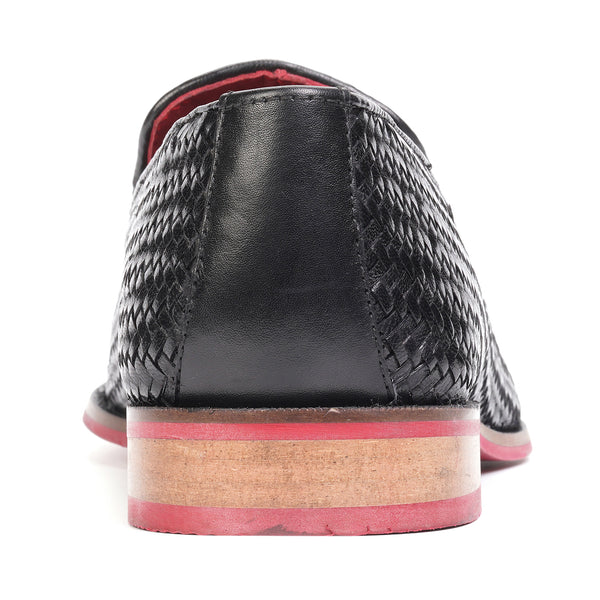 Carlos By Carlos Santana Gibson Weave Loafer // Black