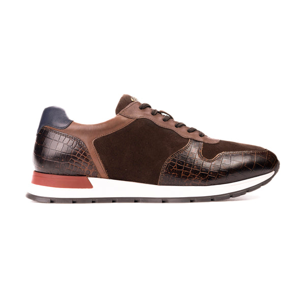 carlos by carlos santana Hazel Sneaker // Brown Suede