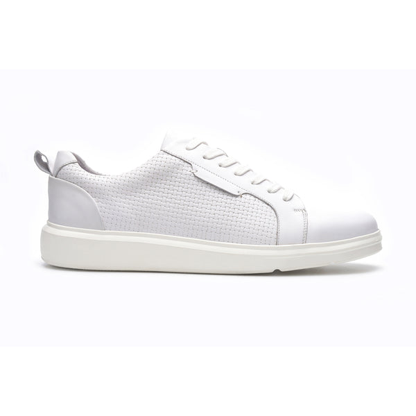 carlos by carlos santana Jackson Sneaker // White