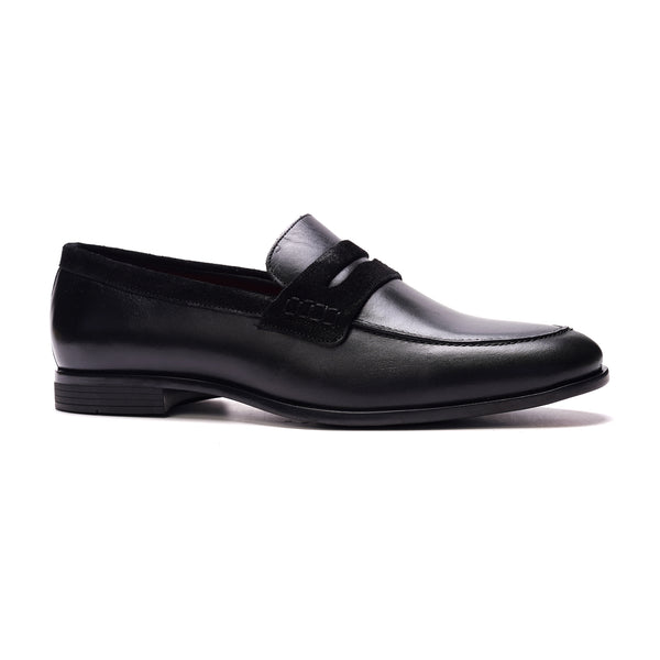 Carlos By Carlos Santana Leon Penny Loafer // Black