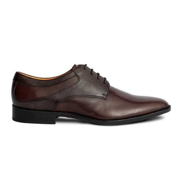 carlos by carlos santana Power Print Oxford // Brown