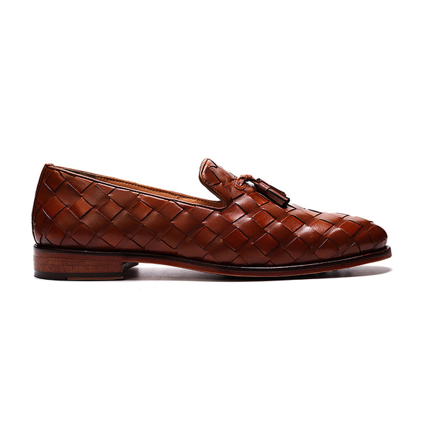 carlos by carlos santana Pulse Tassel Loafer // Tan