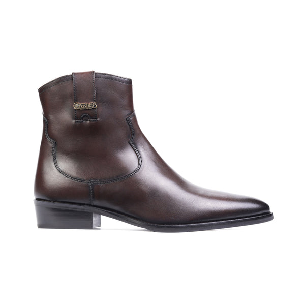 carlos by carlos santana Zappa Cowboy Boot // Brown
