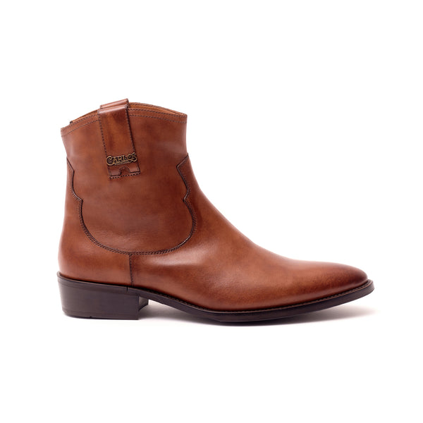 carlos by carlos santana Zappa Cowboy Boot // Tan